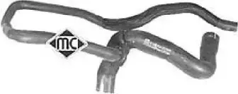 08975 METALCAUCHO Шланг радиатора