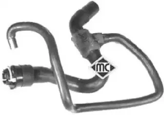 08983 METALCAUCHO Шланг, теплообменник - отопление