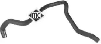 08994 METALCAUCHO Шланг радиатора