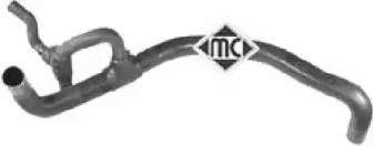 08999 METALCAUCHO Шланг радиатора