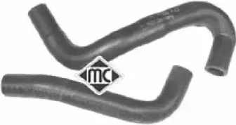 09016 METALCAUCHO Шланг радиатора