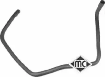 09043 METALCAUCHO Шланг радиатора