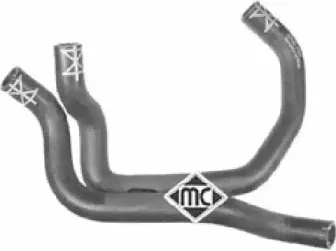 09049 METALCAUCHO Шланг, теплообменник - отопление