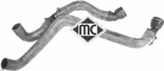 09078 METALCAUCHO Шланг радиатора