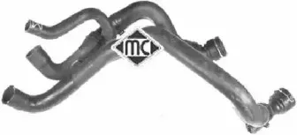 09079 METALCAUCHO Шланг радиатора