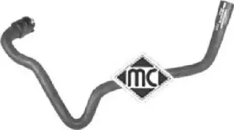 09097 METALCAUCHO Шланг, теплообменник - отопление