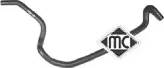 09101 METALCAUCHO Шланг радиатора