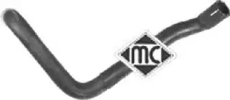 09106 METALCAUCHO Шланг радиатора