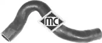 09109 METALCAUCHO Шланг радиатора