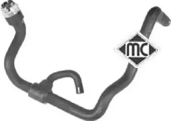 09111 METALCAUCHO Шланг, теплообменник - отопление