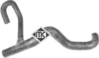 09122 METALCAUCHO Шланг, теплообменник - отопление