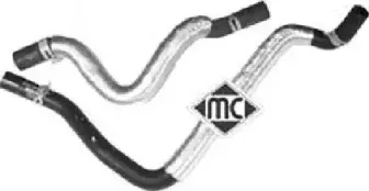 09140 METALCAUCHO Шланг, теплообменник - отопление