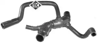 09290 METALCAUCHO Шланг радиатора