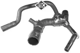 09291 METALCAUCHO Шланг радиатора