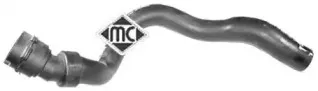 09297 METALCAUCHO Шланг радиатора