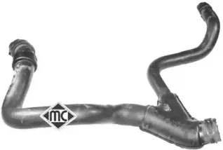 09299 METALCAUCHO Шланг радиатора