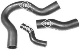 09386 METALCAUCHO Трубка, клапан возврата ОГ