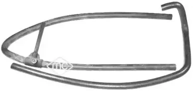 09407 METALCAUCHO Шланг, теплообменник - отопление