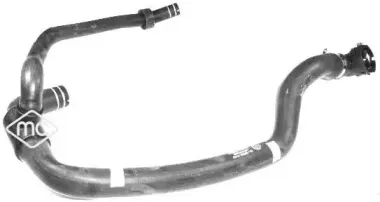 09418 METALCAUCHO Шланг радиатора