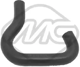 09679 METALCAUCHO Шланг радиатора