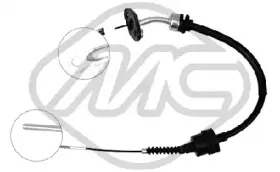 80006 METALCAUCHO Трос, управление сцеплением