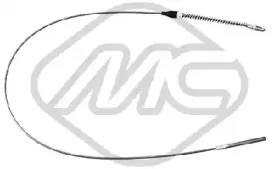 80192 METALCAUCHO Трос, стояночная тормозная система