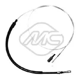 80206 METALCAUCHO Трос, стояночная тормозная система