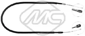 80210 METALCAUCHO Трос, стояночная тормозная система