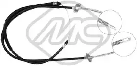 80256 METALCAUCHO Трос, стояночная тормозная система