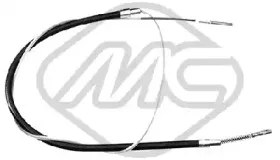 80296 METALCAUCHO Трос, стояночная тормозная система