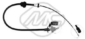 80301 METALCAUCHO Трос, управление сцеплением