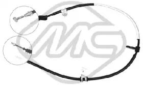 80484 METALCAUCHO Трос, стояночная тормозная система