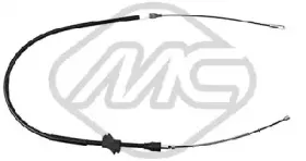 80551 METALCAUCHO Трос, стояночная тормозная система