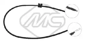 80588 METALCAUCHO Трос, стояночная тормозная система