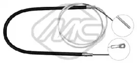 80640 METALCAUCHO Трос, стояночная тормозная система