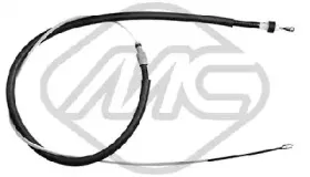 80867 METALCAUCHO Трос, стояночная тормозная система