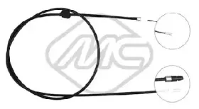 80953 METALCAUCHO Трос, стояночная тормозная система