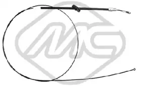 80998 METALCAUCHO Трос, стояночная тормозная система