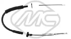81690 METALCAUCHO Трос, управление сцеплением
