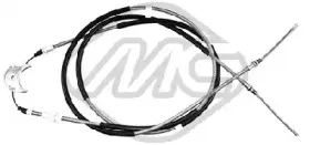 81783 METALCAUCHO Трос, стояночная тормозная система