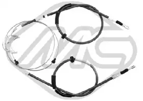 81788 METALCAUCHO Трос, стояночная тормозная система