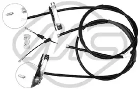 81807 METALCAUCHO Трос, стояночная тормозная система