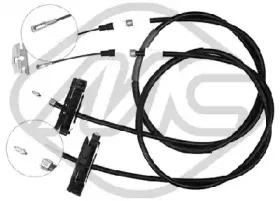 81825 METALCAUCHO Трос, стояночная тормозная система