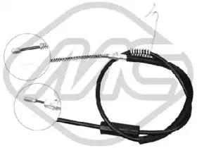 81841 METALCAUCHO Трос, стояночная тормозная система