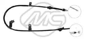 81947 METALCAUCHO Трос, стояночная тормозная система