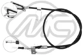 82341 METALCAUCHO Трос, стояночная тормозная система