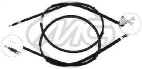 82525 METALCAUCHO Трос, стояночная тормозная система