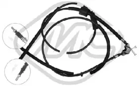 82534 METALCAUCHO Трос, стояночная тормозная система