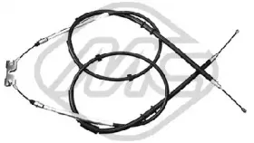 82542 METALCAUCHO Трос, стояночная тормозная система