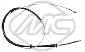 83115 METALCAUCHO Трос, стояночная тормозная система